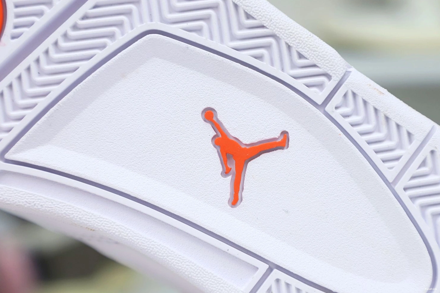 Air 4 metallic Jordan Jordan retro“orange 0831